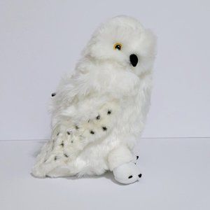 NWT The Noble Collection Harry Potter Owl - Hedwig - 9" White Plush